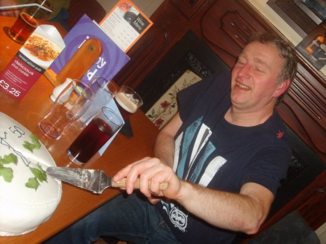 Drinking, eating birthday cake and some running... Thats hashing. Happy 50th Saint!